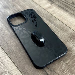 Loopy Original - iPhone 13 Pro Max (6.7" Screen) Midnight Leopard (Righty)